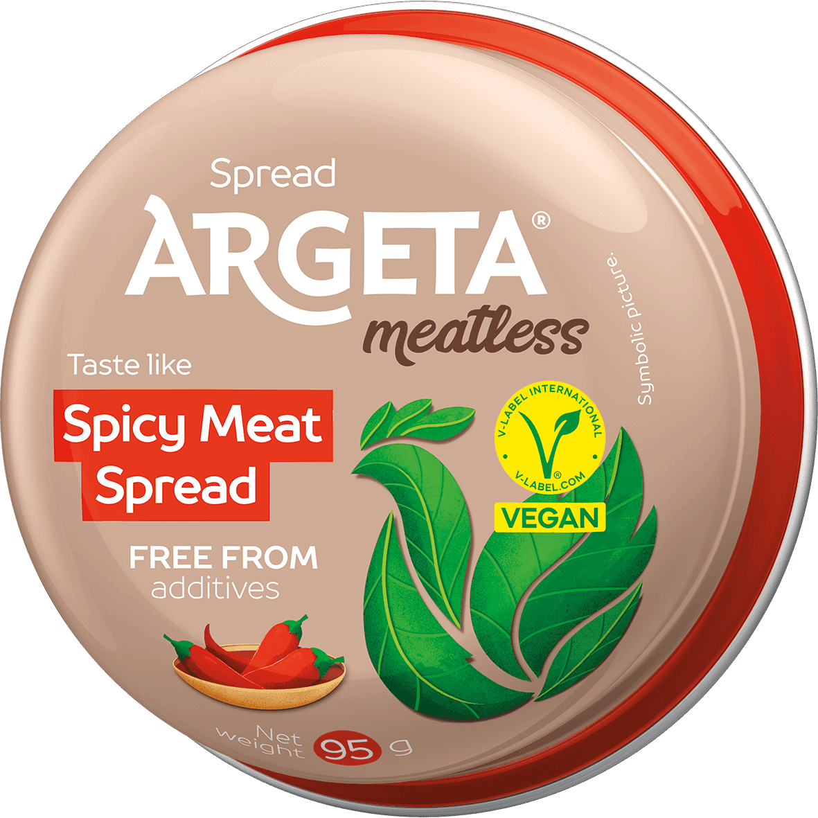 Argeta Meatless - als pikante kippenpaté