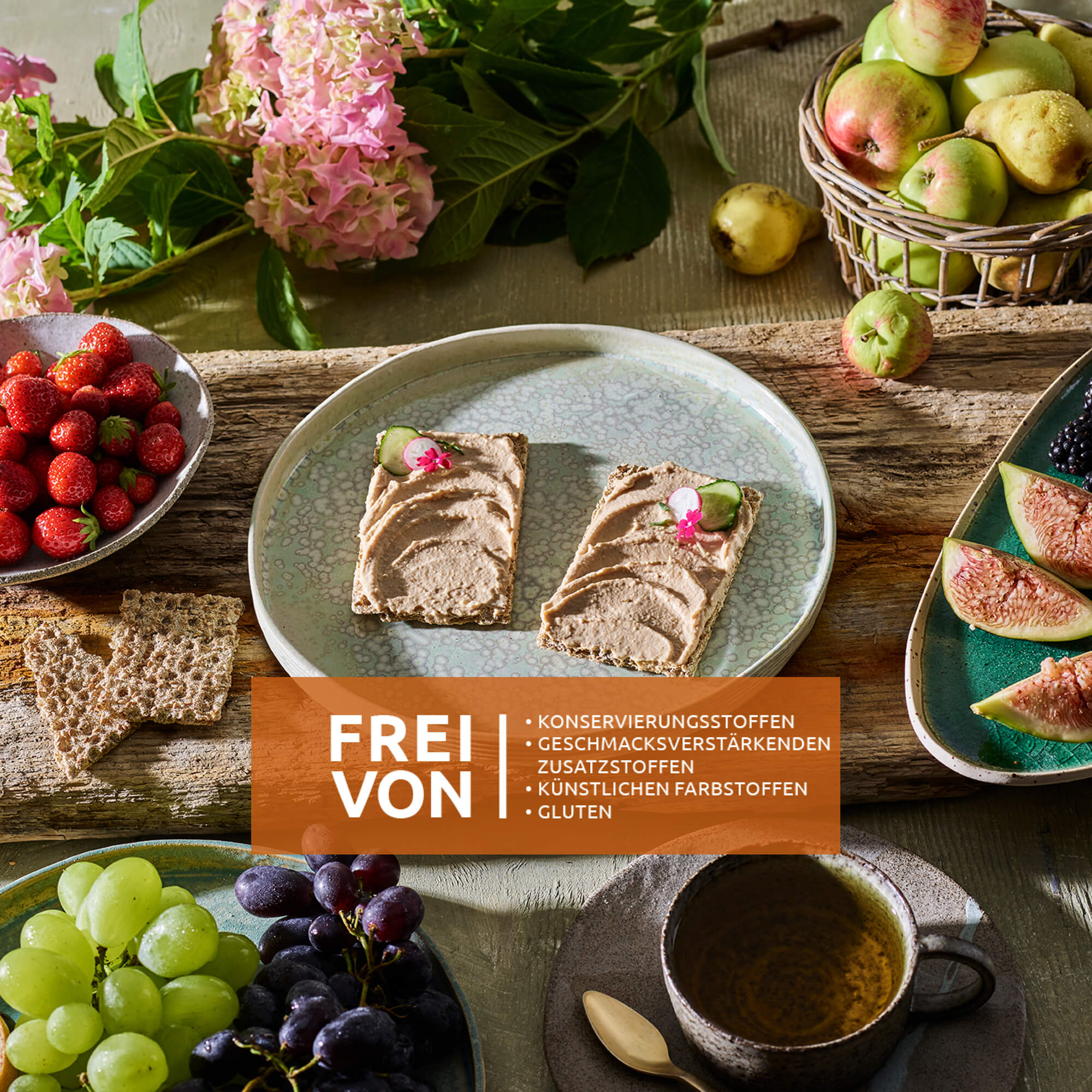 Mit dem Frei-Von-Rezept bringen wir mehr unbeschwerte Mahlzeiten auf deinen Tisch