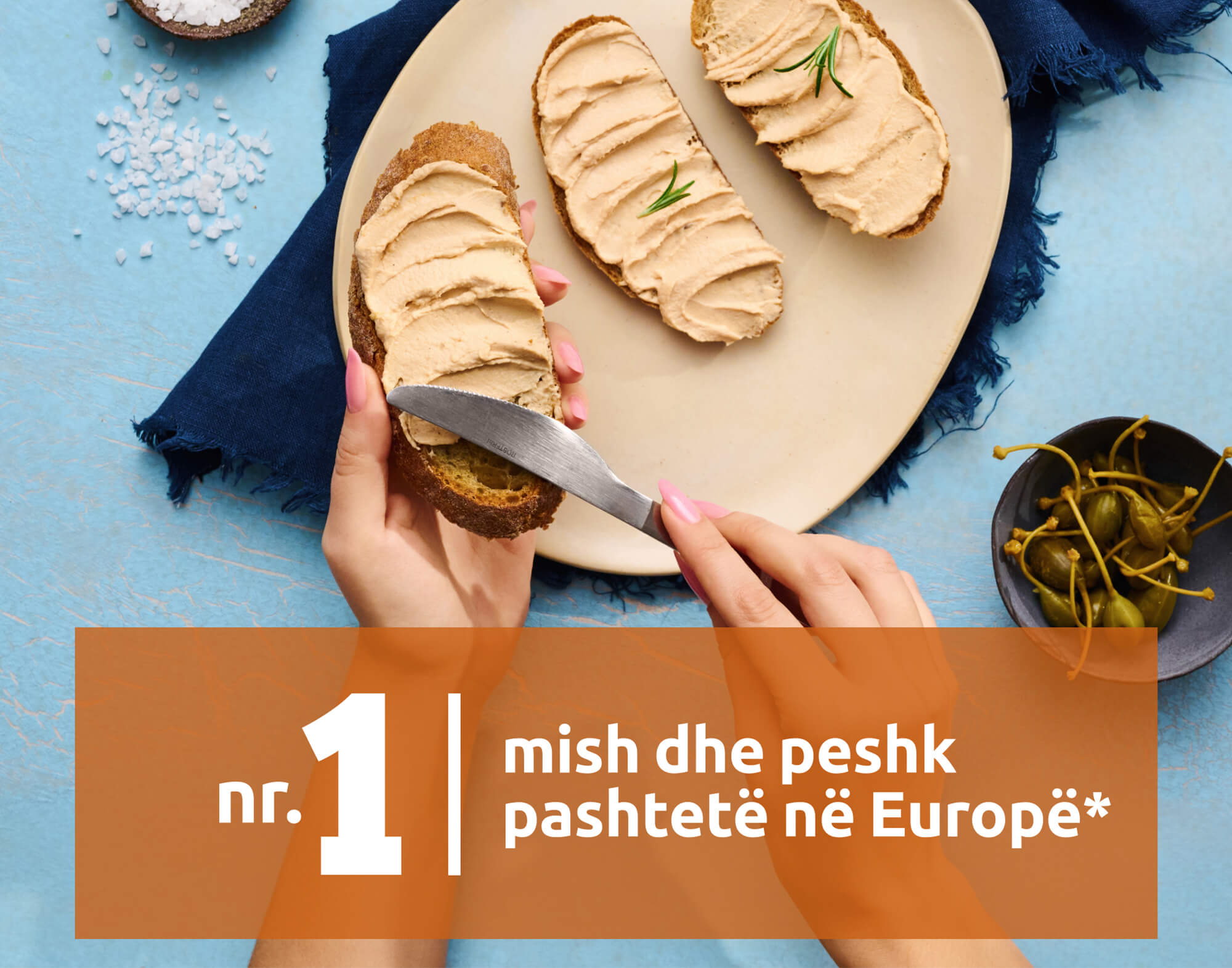 Dhe cilësia jonë njihet nga institucionet më <br />rigoroze. Prandaj është vërtetuar se ne jemi Pashtetë-ja nr. 1 e mishit dhe e peshkut në Evropë.*