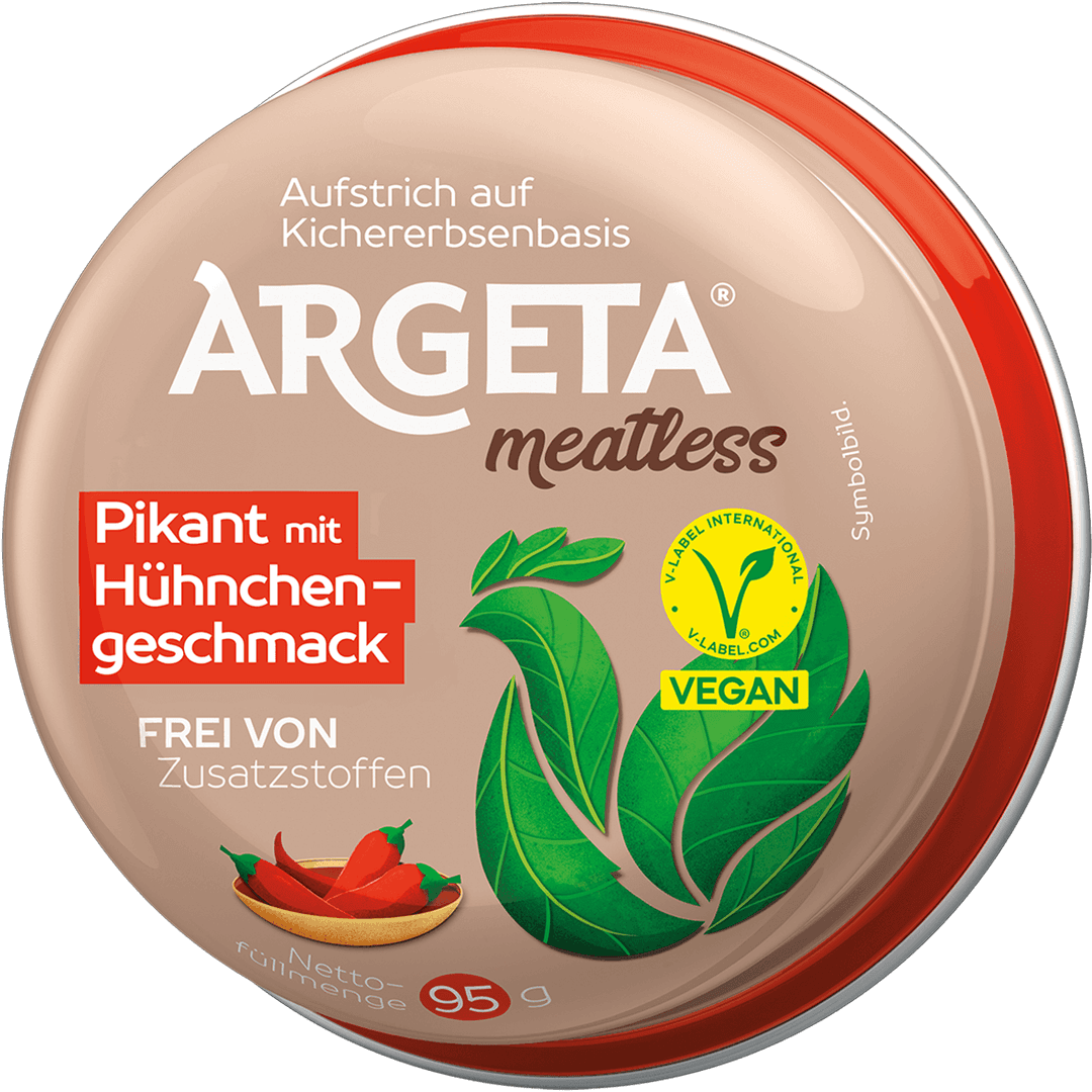 Argeta Meatless - mit Hühnchengeschmack pikant